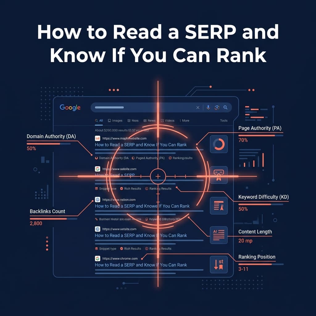 How to Read a SERP and Know If You Can Rank