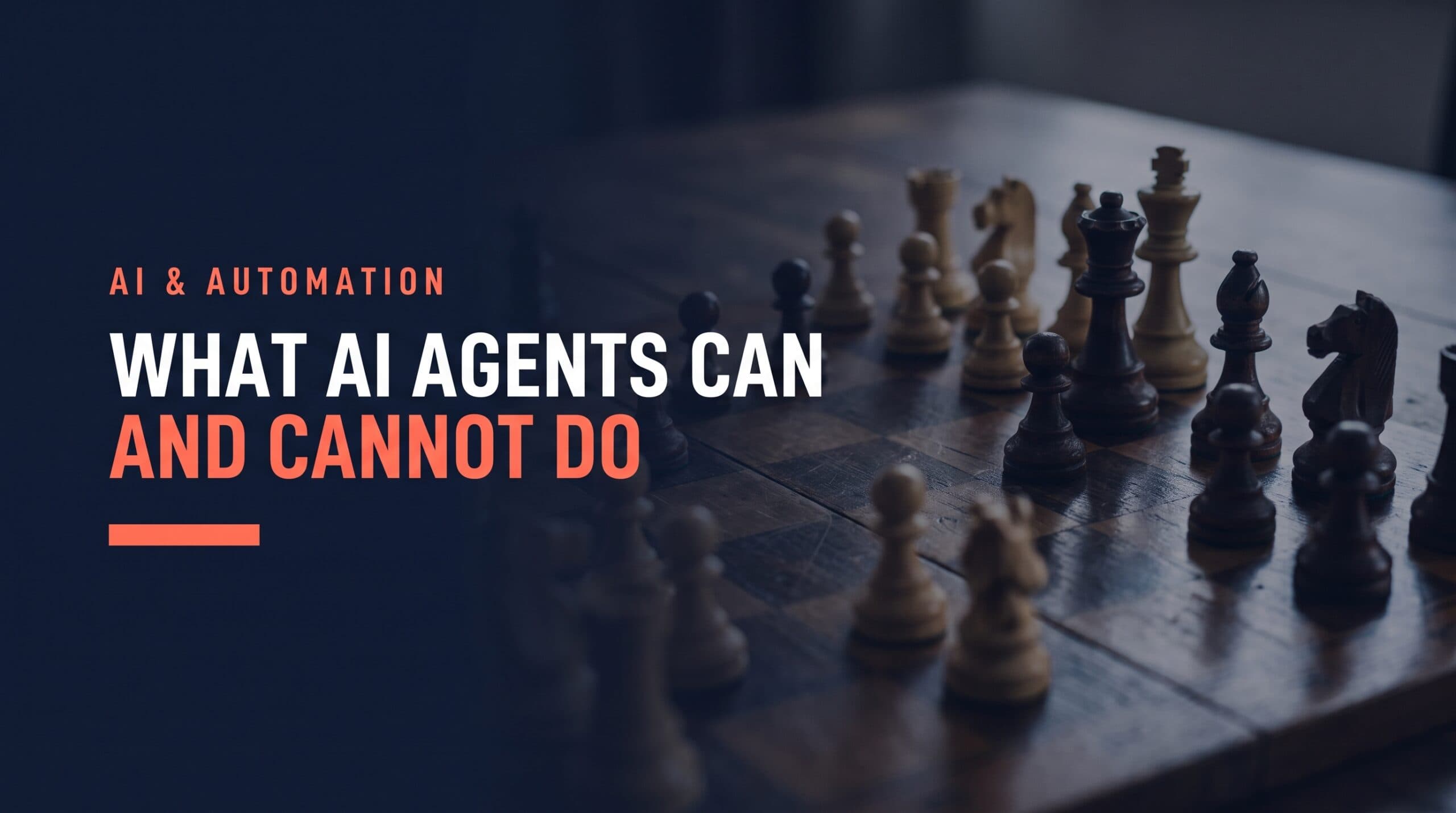 What AI Agents Can and Cannot Do in Marketing