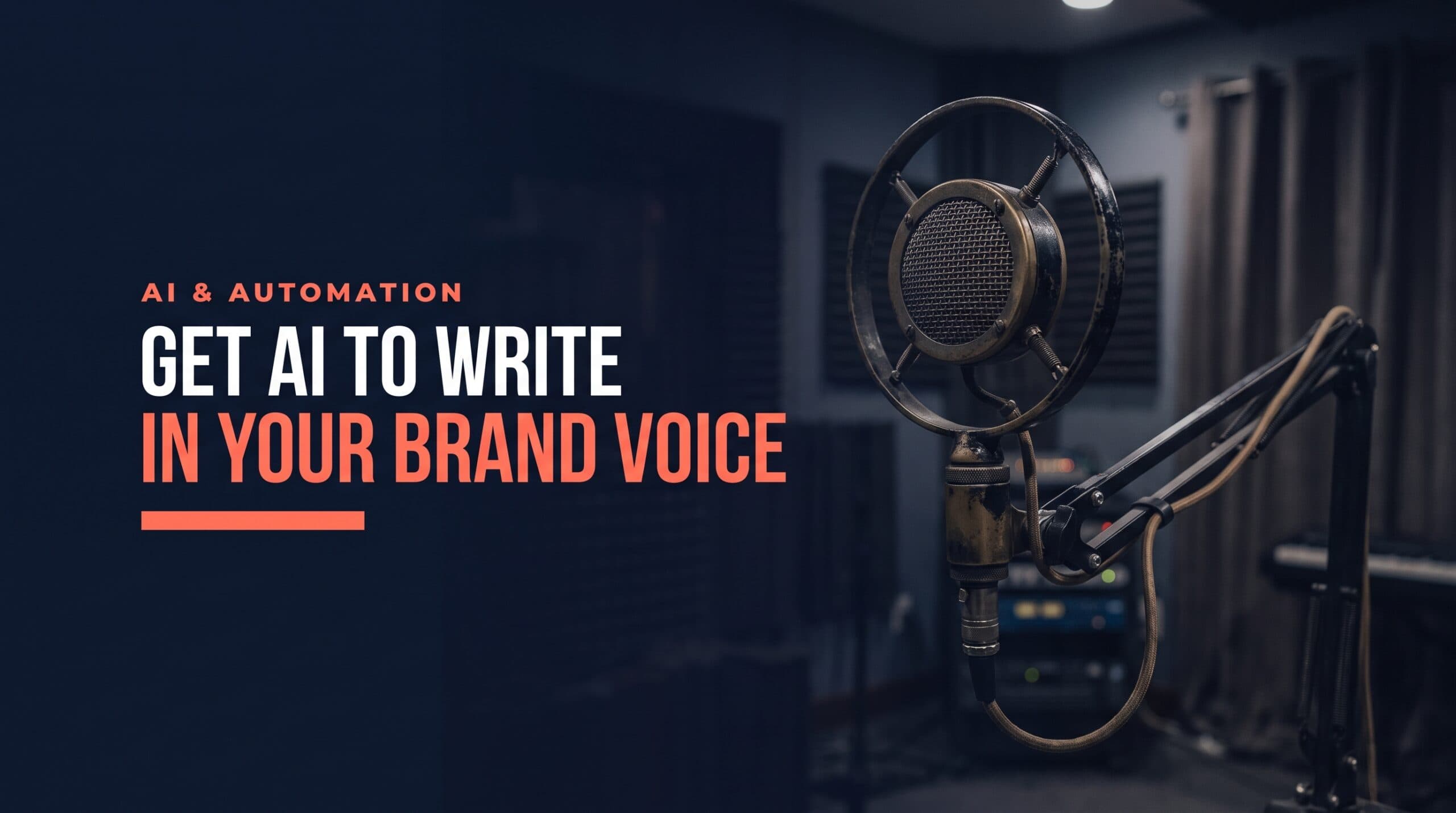 Getting AI to Write in Your Brand Voice