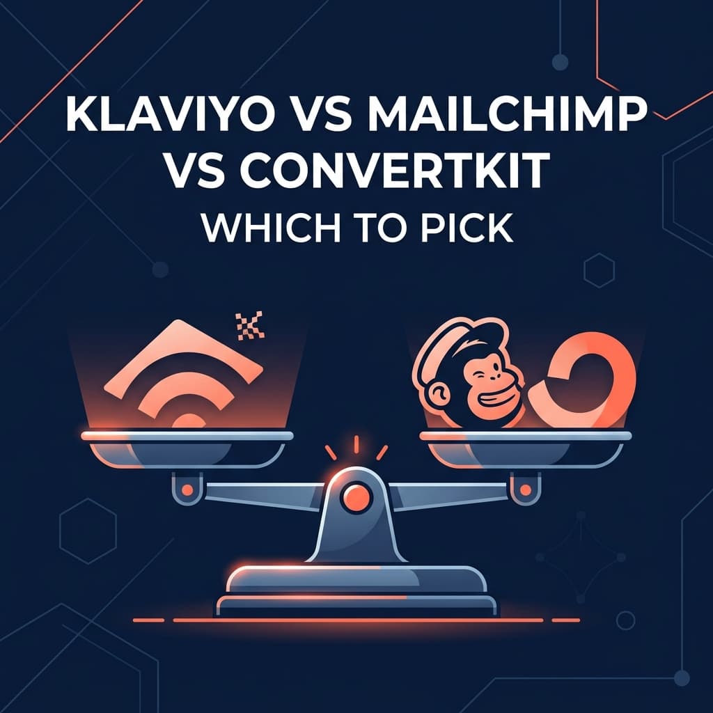 Klaviyo vs Mailchimp vs Kit: Which Fits Your Business