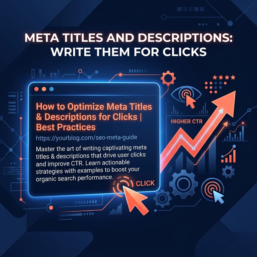 Meta Titles and Descriptions: Write Them for Clicks