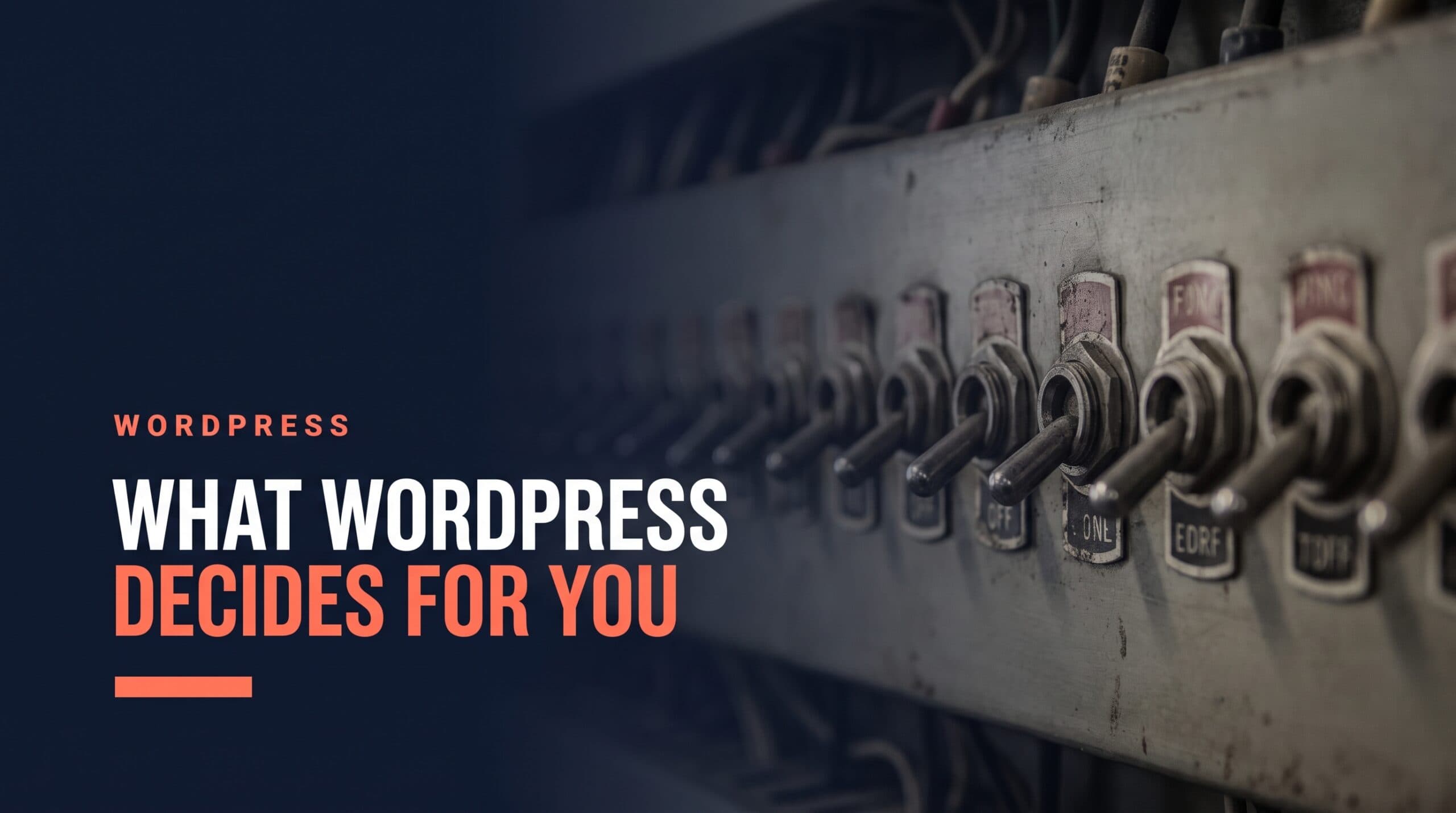 WordPress SEO - What the Platform Decides for You-pin